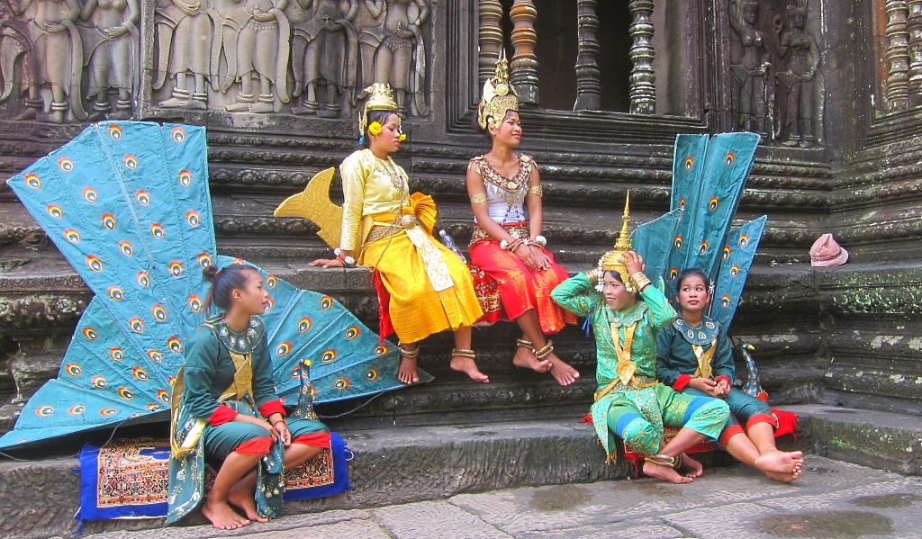 Angkor Wat - Apsara danseuses