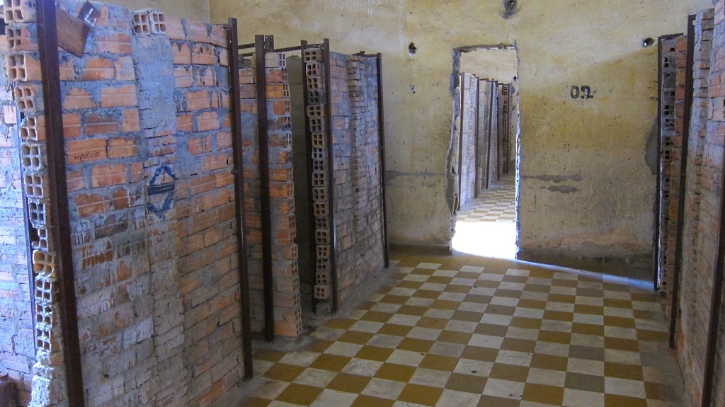 Tuol Sleng - S21 - Les chambres n'étaient pas top..