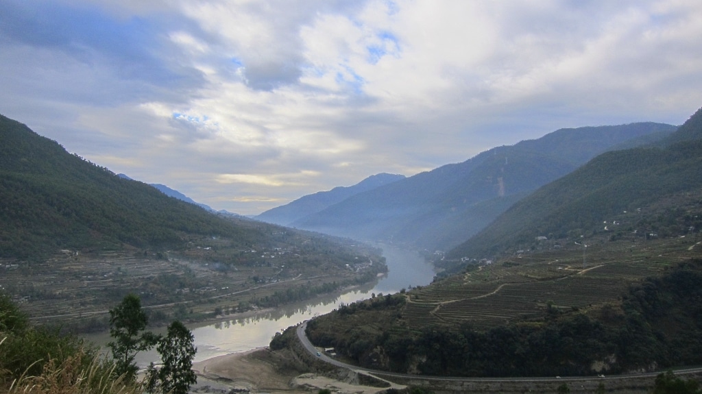 Le début de la gorge