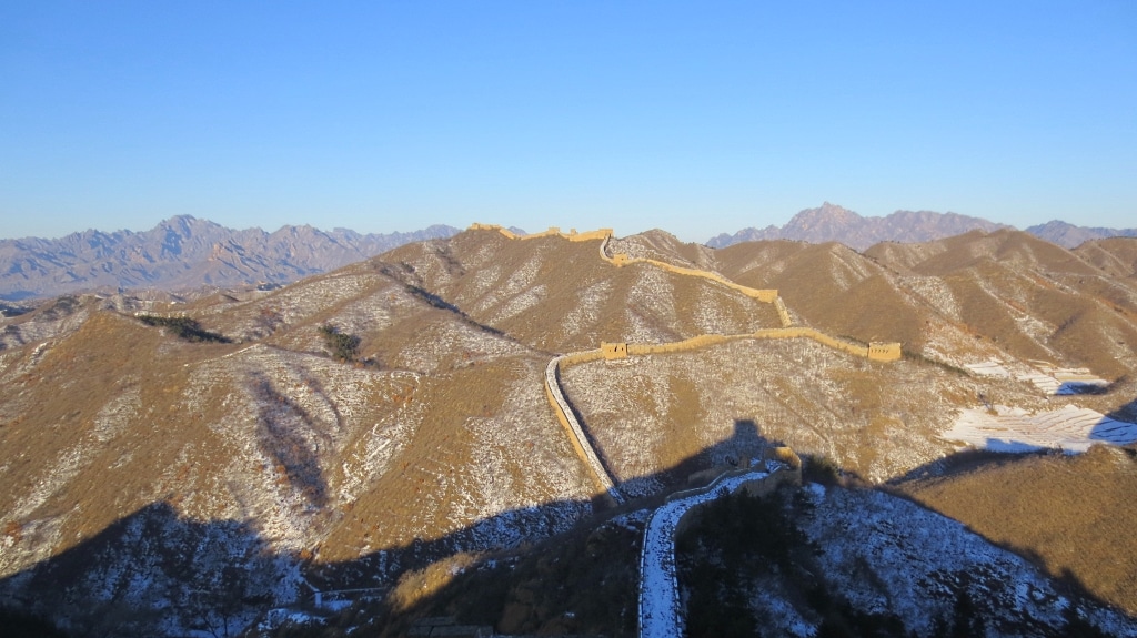 La section de Gubeikou de la Grande Muraille de Chine