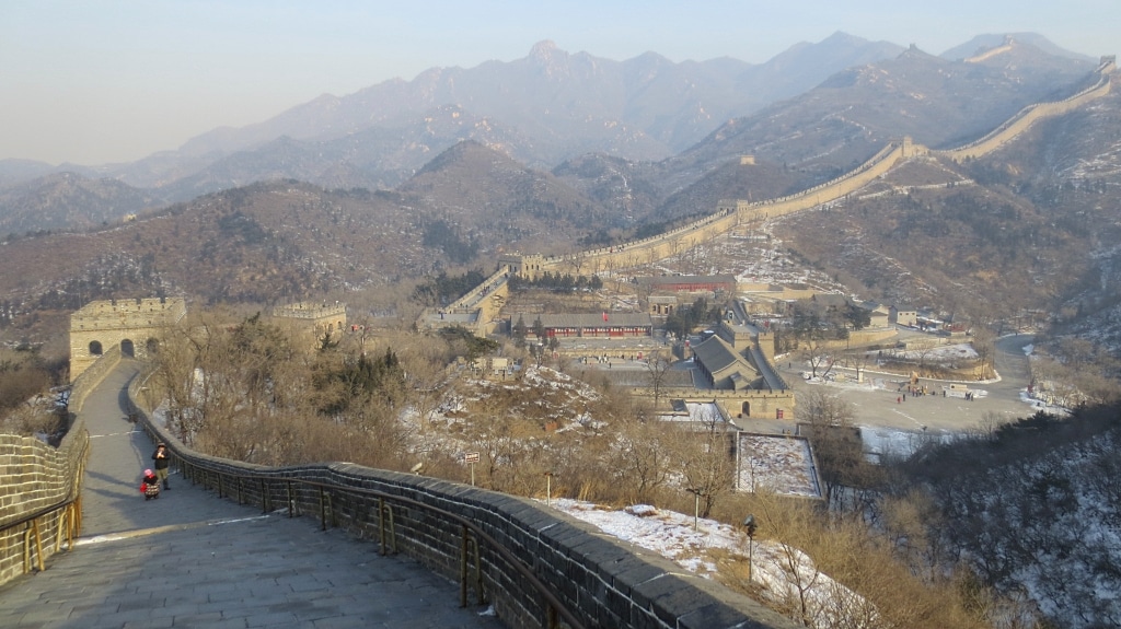 La section de Badaling de la Grande Muraille de Chine