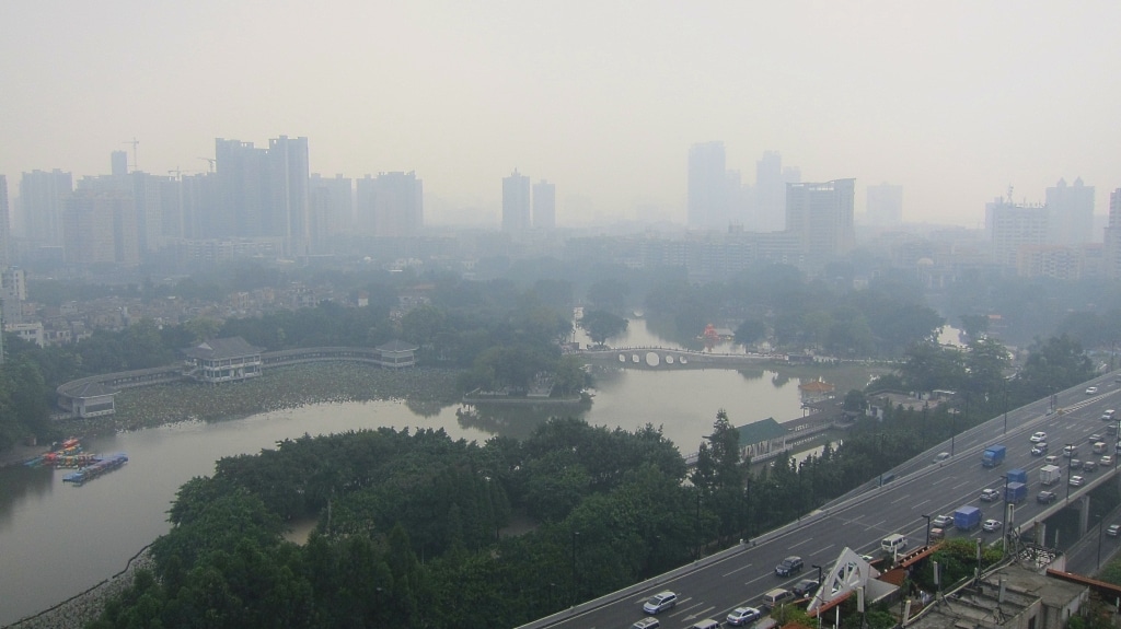 Guangzhou au petit matin.