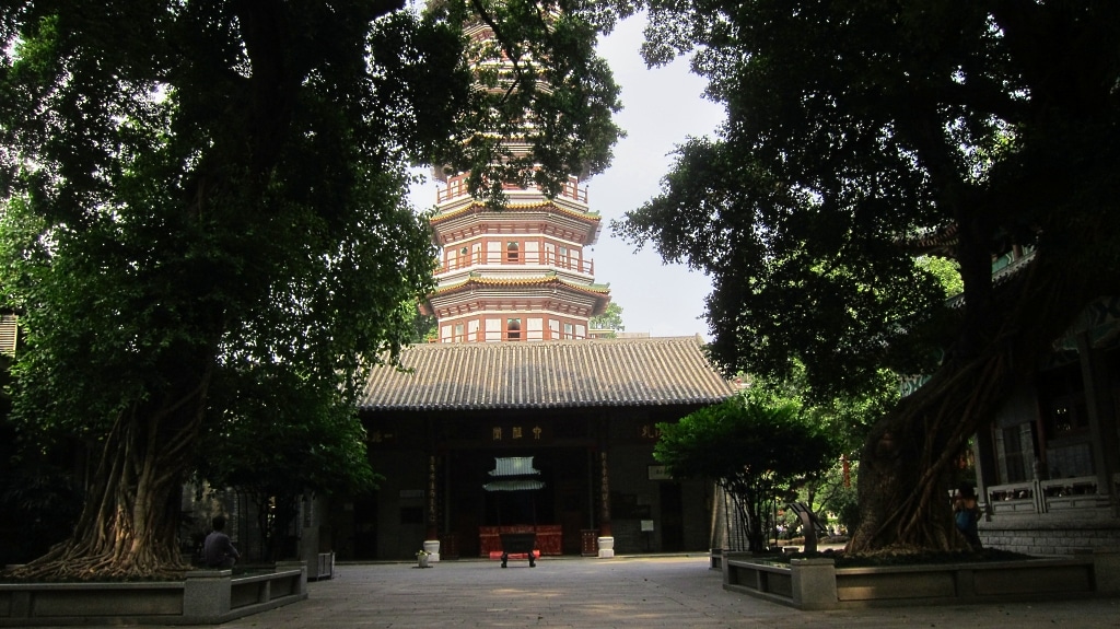 Temple des Six Banyans.