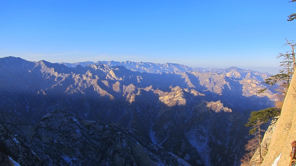 Vue depuis le via ferrata