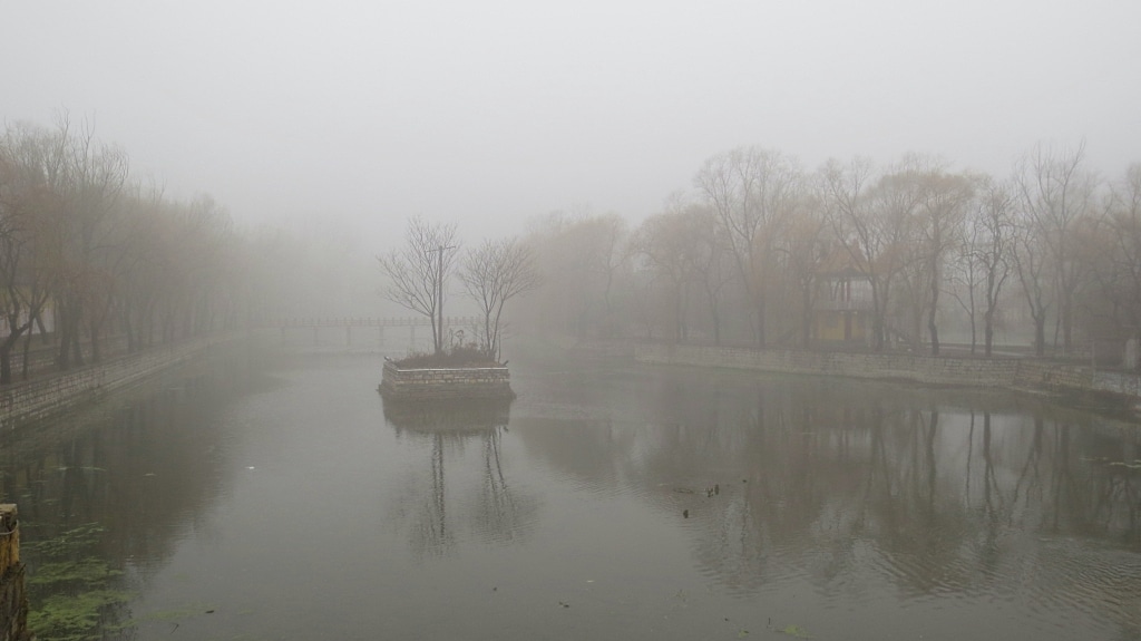 La brume est constamment présente