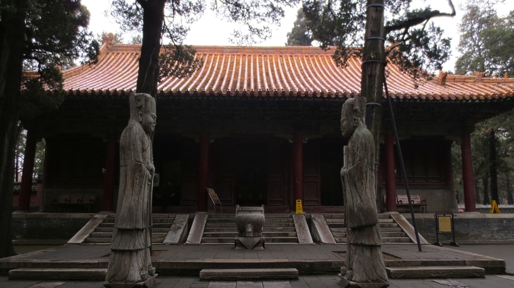 Le cimetière de Confucius.