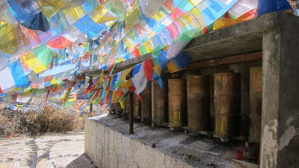 Roues de prière