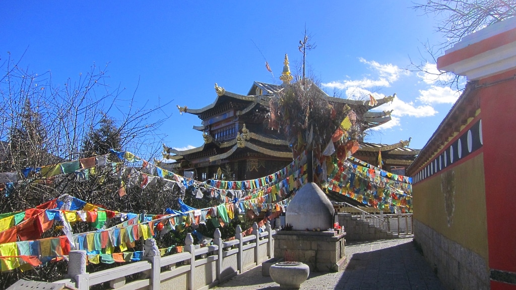 Temple bouddhiste Tibétain