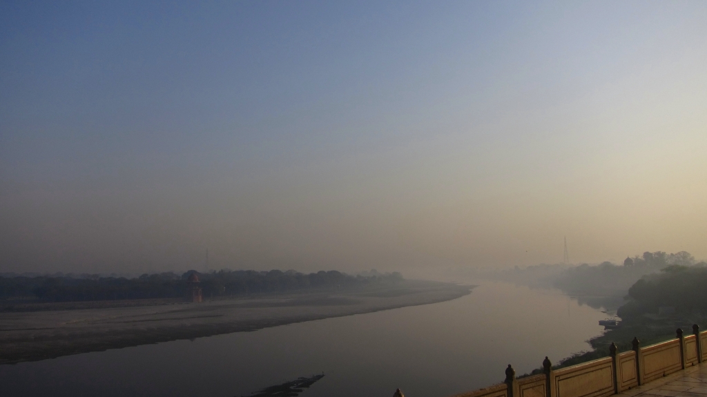 la rivière Yamuna - Agra