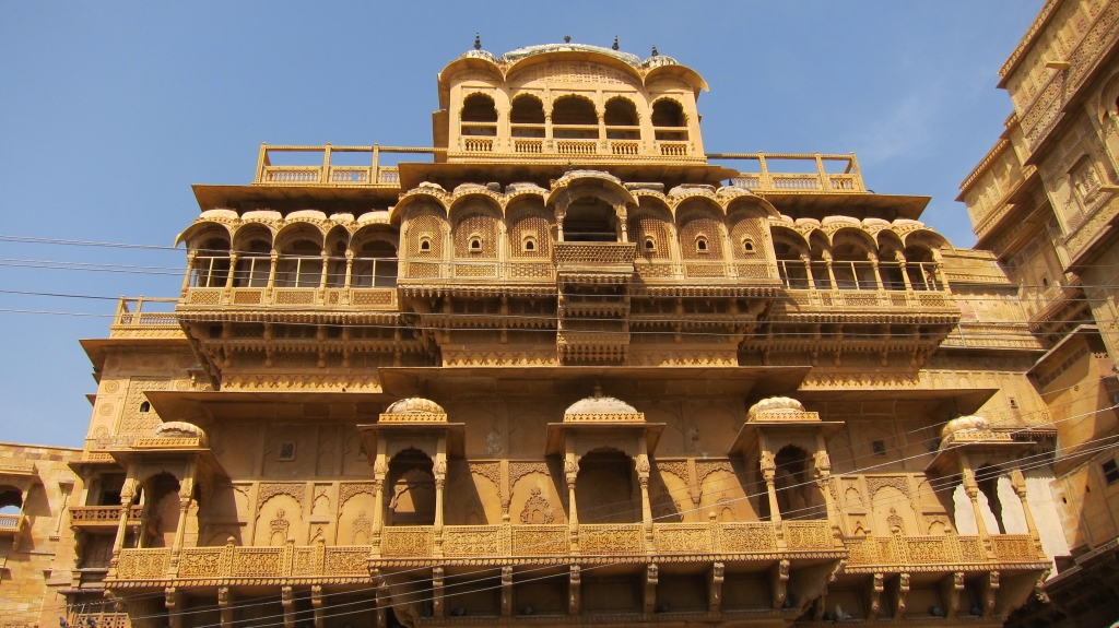 Havelis dans le fort de Jaisalmer.