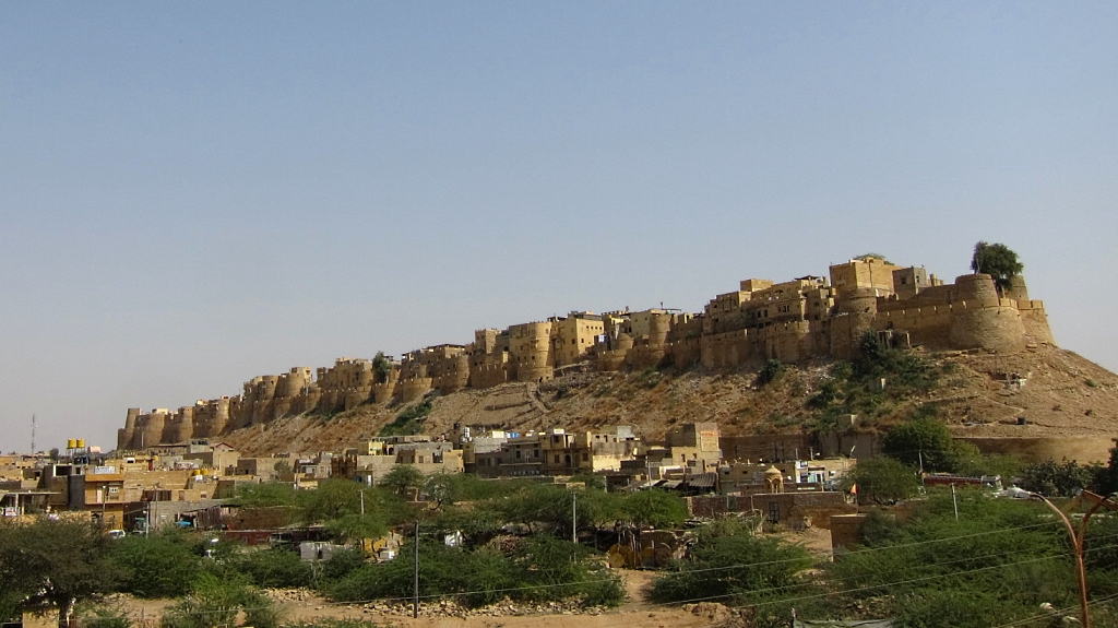 Le fort de Jaisalmer.