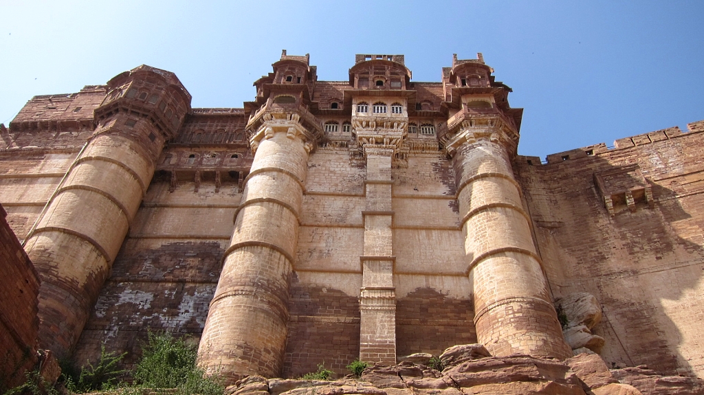 Le fort Meherangarh de Jodhpur.