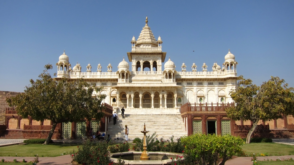 Le Jaswant Thada, mémorial au Maharaja Jaswant Singh II.