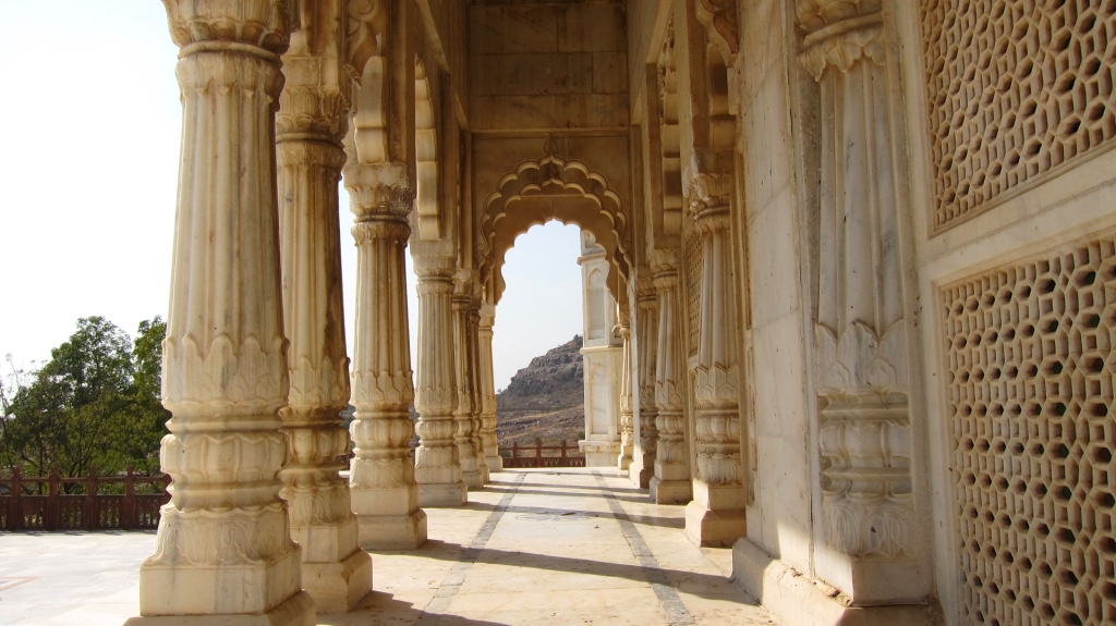 Le Jaswant Thada, mémorial au Maharaja Jaswant Singh II.