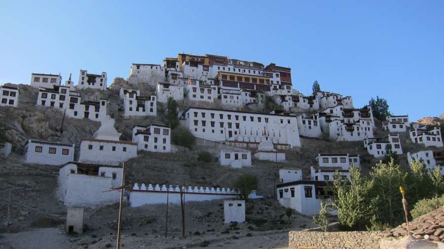 Le monastère de Thiksey