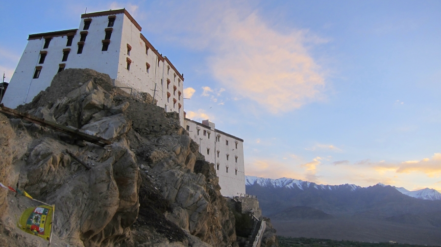 Le monastère de Thiksey