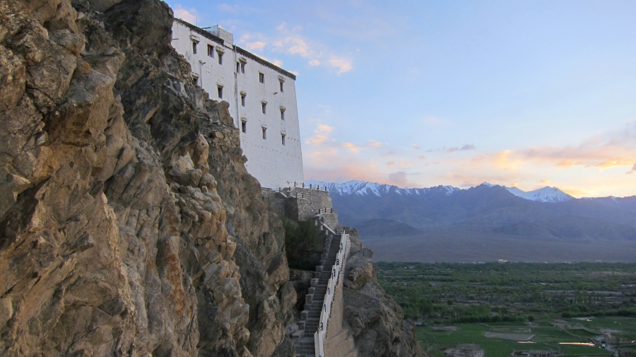 Le monastère de Thiksey