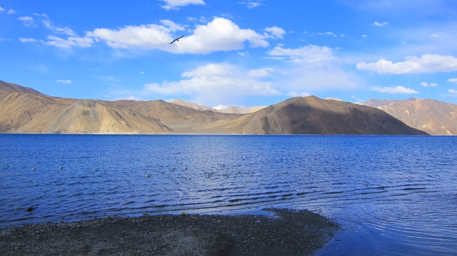 Le célèbre Pangong Lake