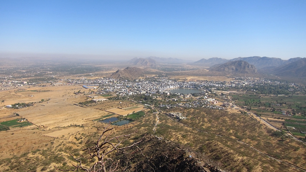 Et encore une autre vue sur Pushkar.