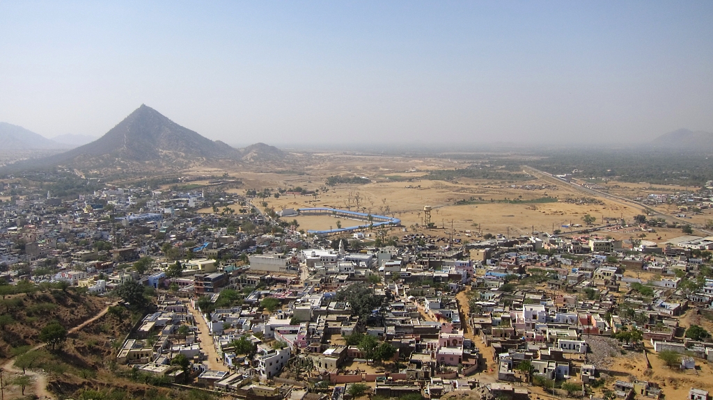 Vue imprenable sur Pushkar!