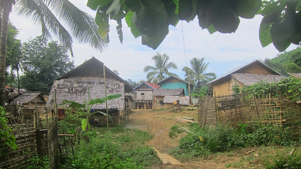 Arrivé au village Ban Sopchem