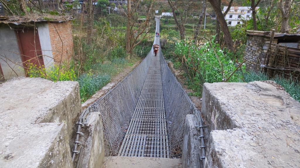 Pont à traverser