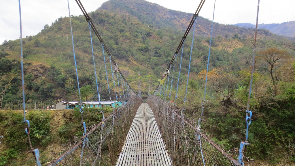 Pont à traverser